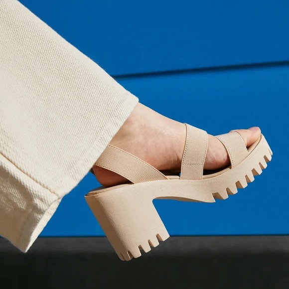 Madden Girl Shoes New In Box Madden Girl Sohoo Block Heel Sandals